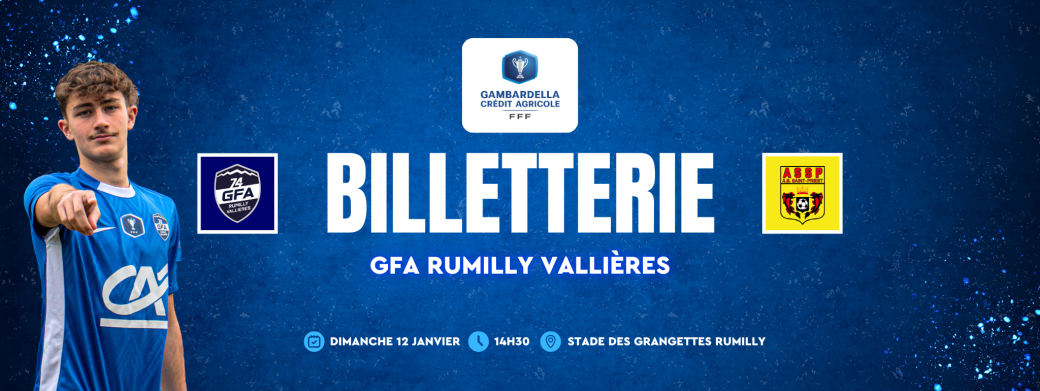 32ème de finale Coupe Gambardella GFA Rumilly Vallières - ST PRIEST