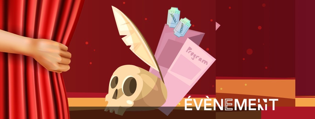 3ème Théâtre : avec la compagnie "Le rideau s'ouvre" d'Étang-sur-Arroux