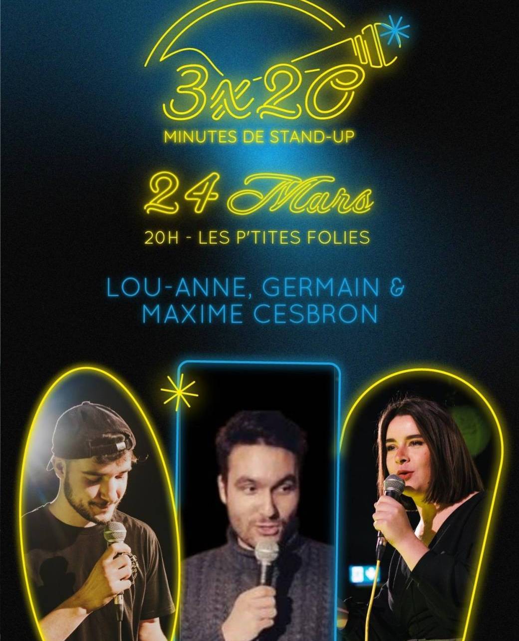 3x20 Lou-Anne, Germain & Maxime Cesbron