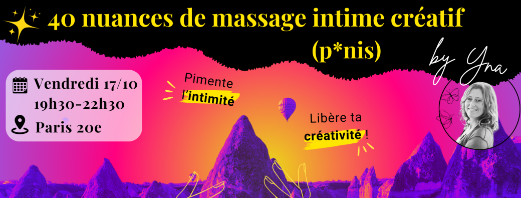 40 nuances de massage intime créatif (p*nis)