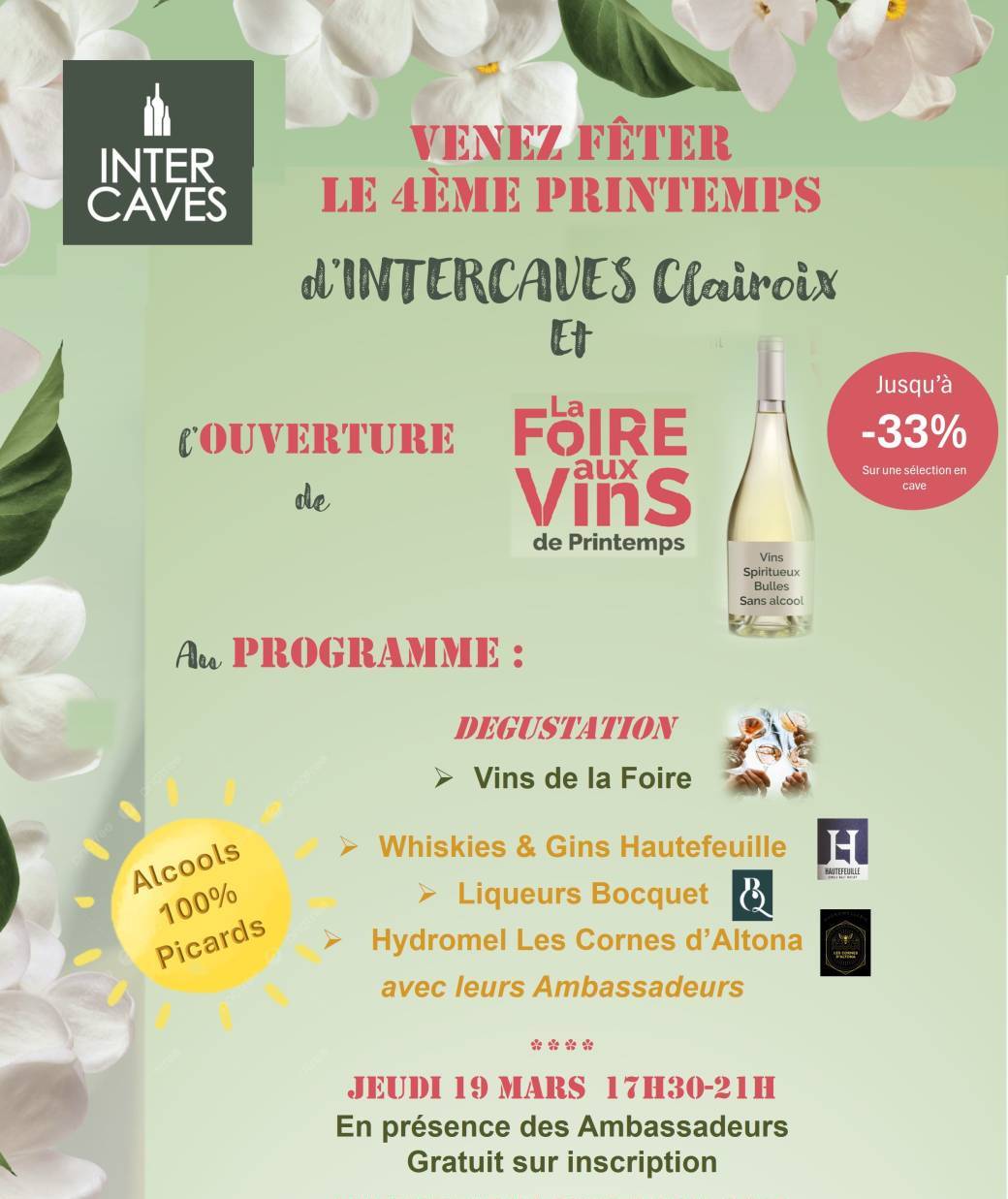 4ème PRINTEMPS INTERCAVES CLAIROIX