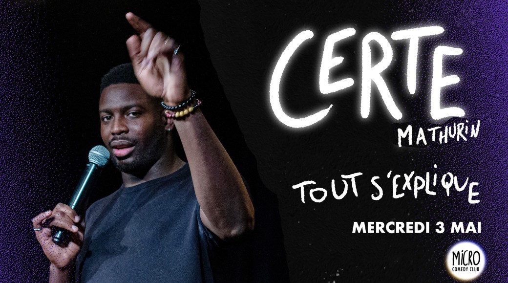 50 Min du Stand-up avec Certe Mathurin