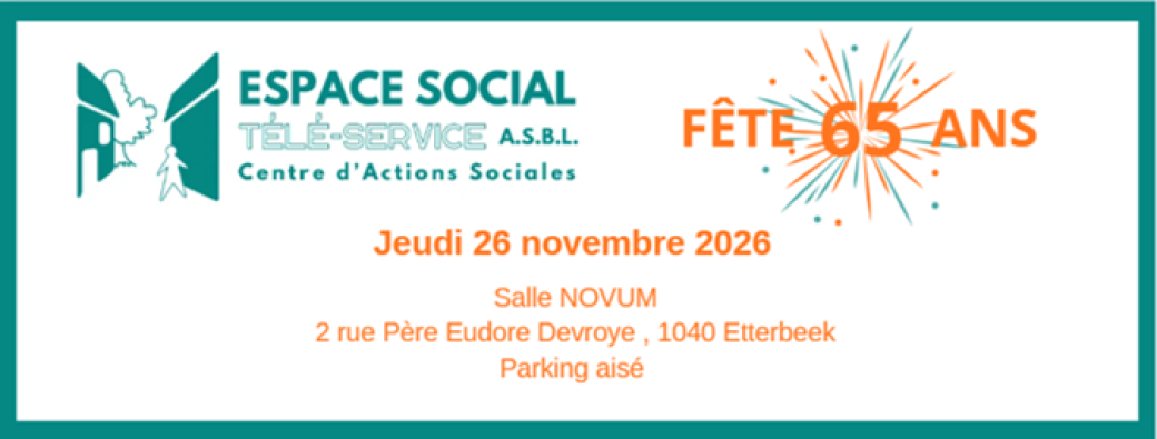 65 Ans d' Espace Social Télé-Service