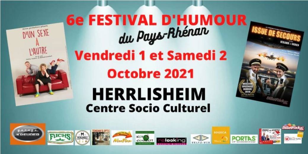 6e FESTIVAL D'HUMOUR DU PAYS-RHENAN