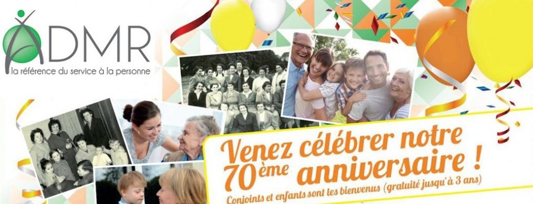 70ème Anniversaire de la Fédération ADMR de Maine-et-Loire