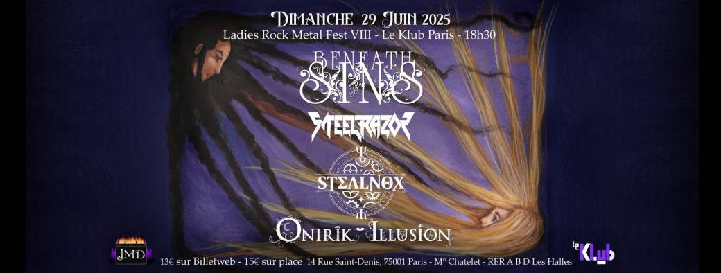 8e ladies rock métal fest