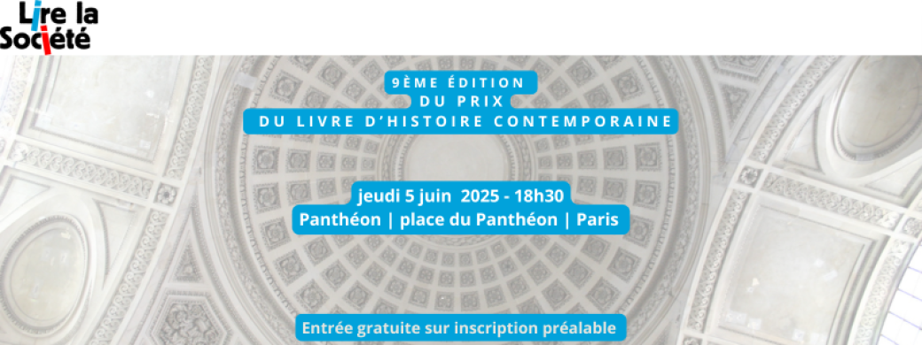9ème édition du Prix du Livre d'Histoire Contemporaine