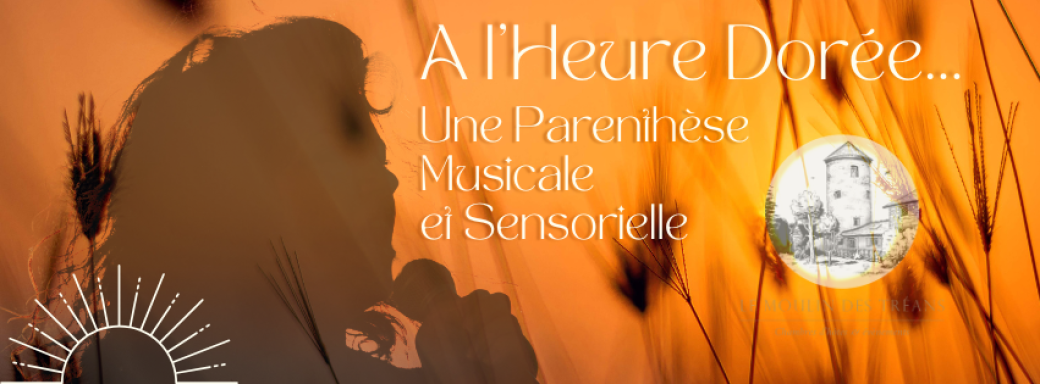 A l'heure Dorée...  APÉRO-CONCERT by RÉBECCA au MOULIN DES TRÉANS