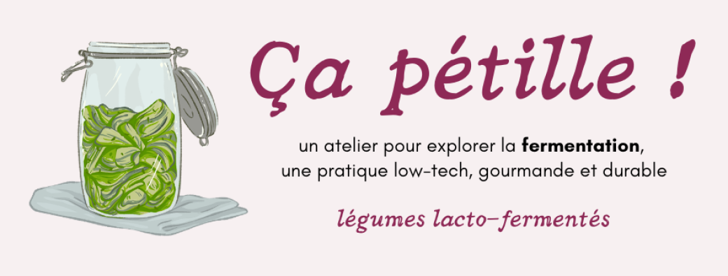 Ça pétille ! Initiation à la fermentation