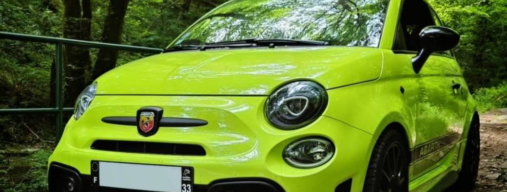 Abarth 595 Pista (3 passagers maxi)