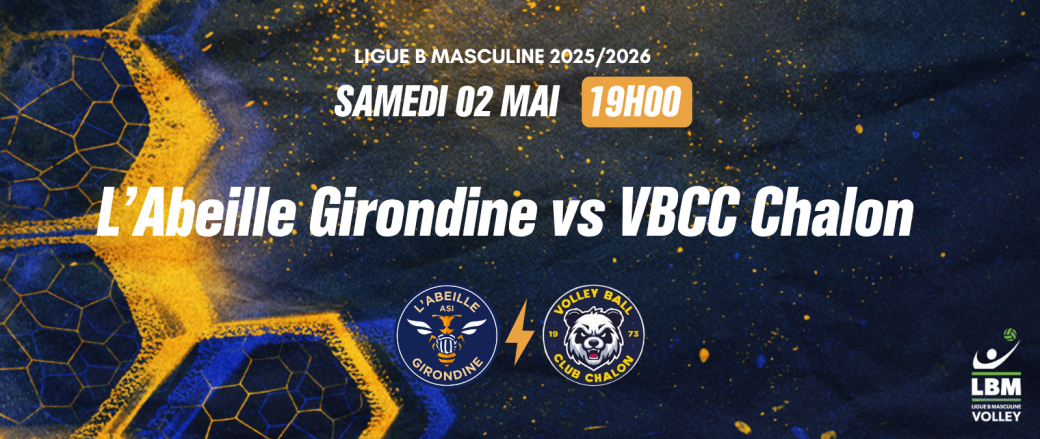 L'Abeille Girondine - VBCC Chalon