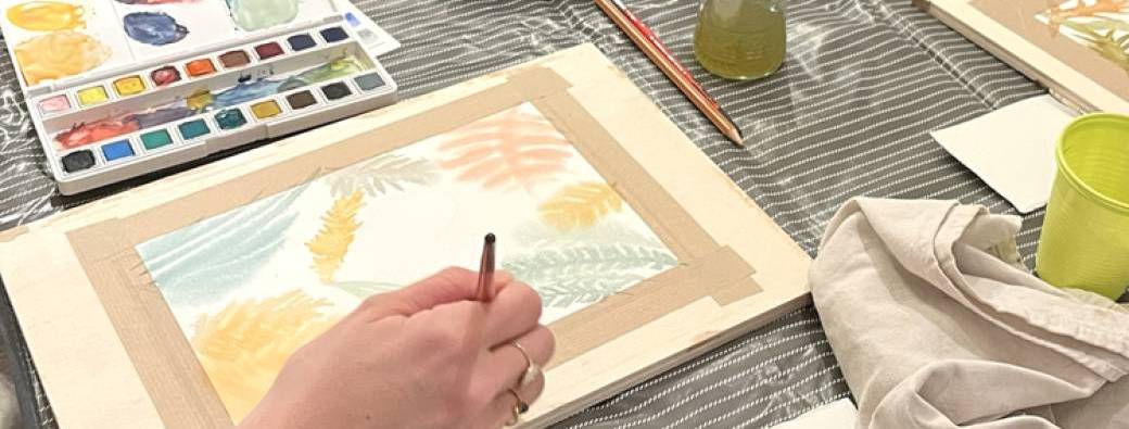 Abonnement 5 ateliers d'aquarelle