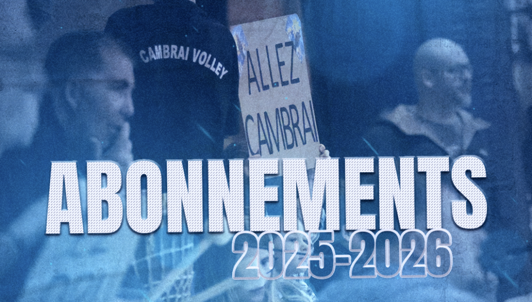 Abonnement Cambrai Volley 2025-2026
