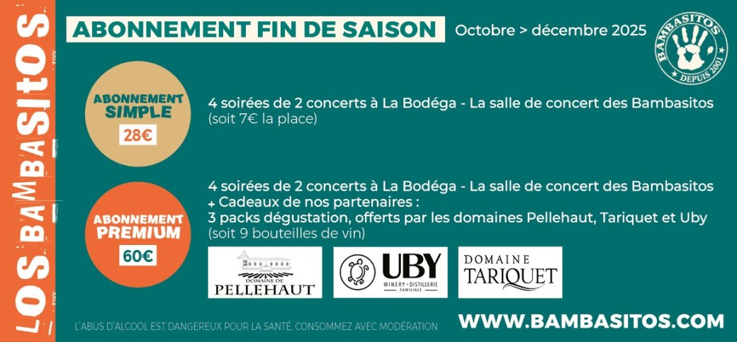 Abonnement PREMIUM fin de saison