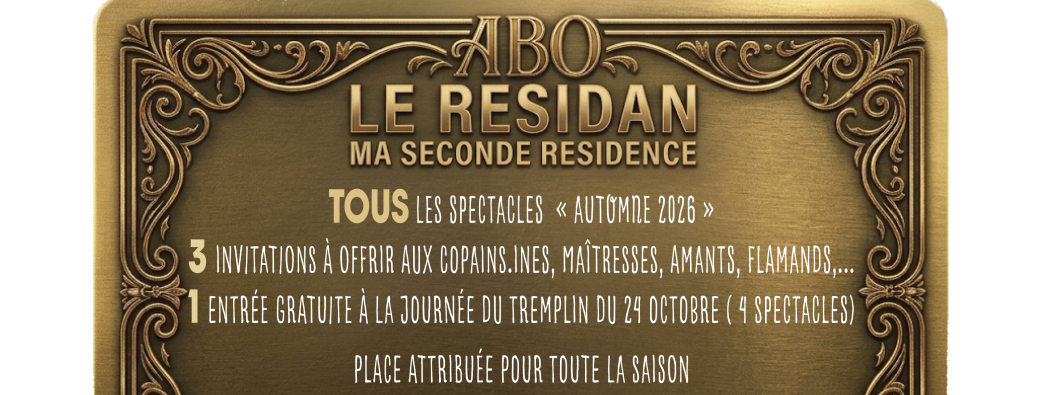 ABONNEMENT RESIDAN