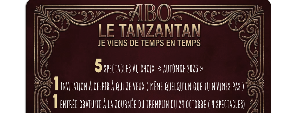 ABONNEMENT TANZANTAN