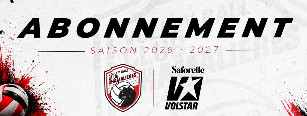 ABONNEMENT VBCC - SAISON 2026/2027