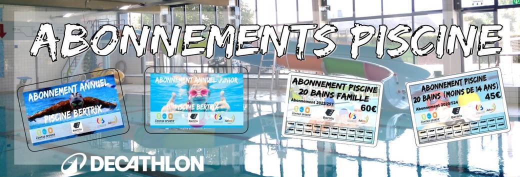 Abonnements  Piscine
