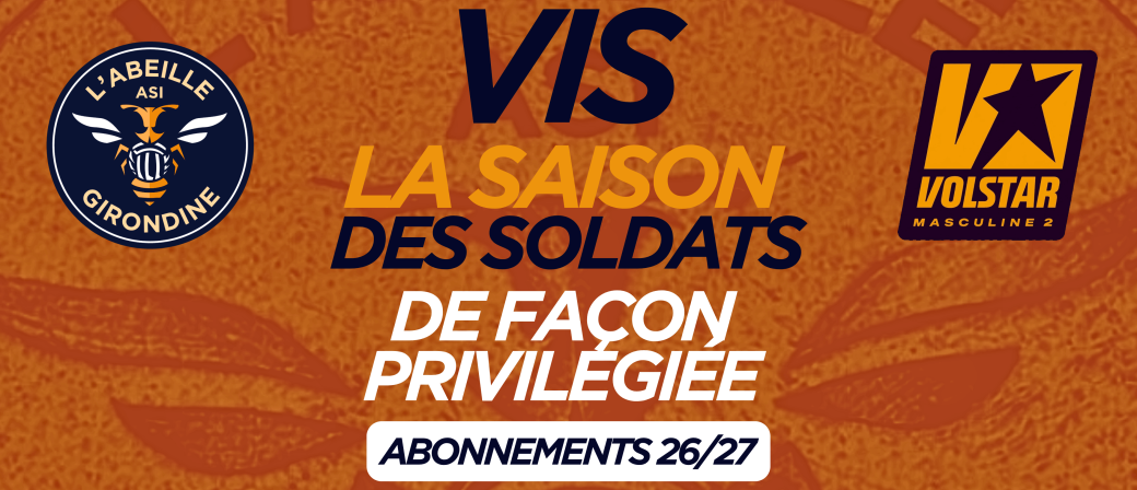 Abonnements Saison 2026-2027