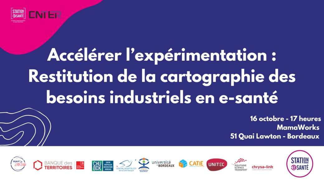 Accélérer l’expérimentation : Restitution de la cartographie des besoins industriels en e-santé