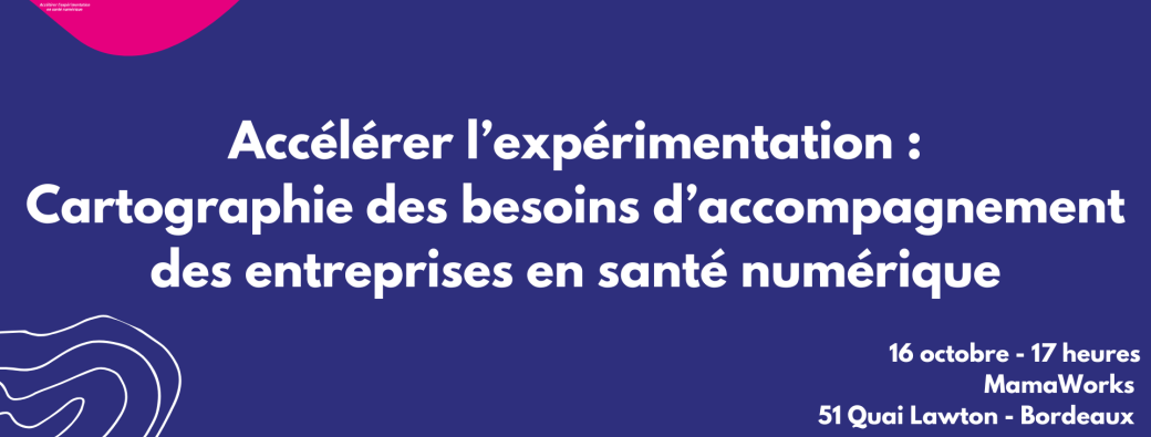 Cartographie des besoins d'accompagnement des entreprises en santé numérique 
