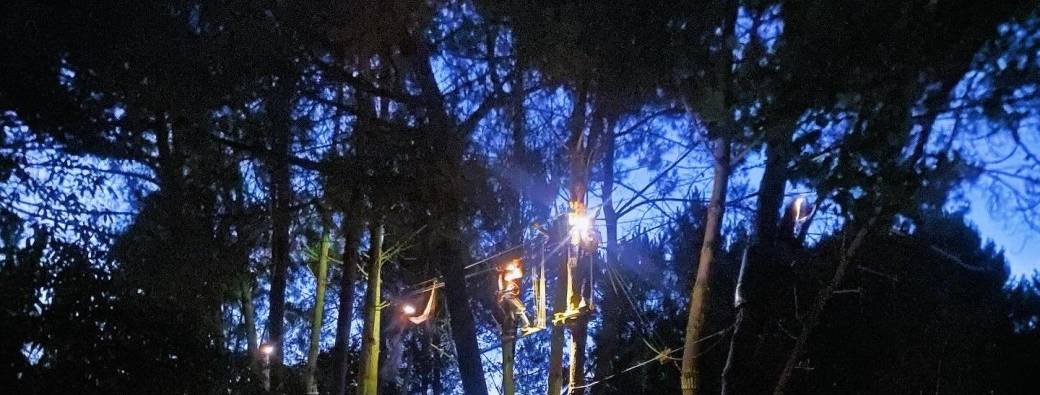 Accrobranche nocturne