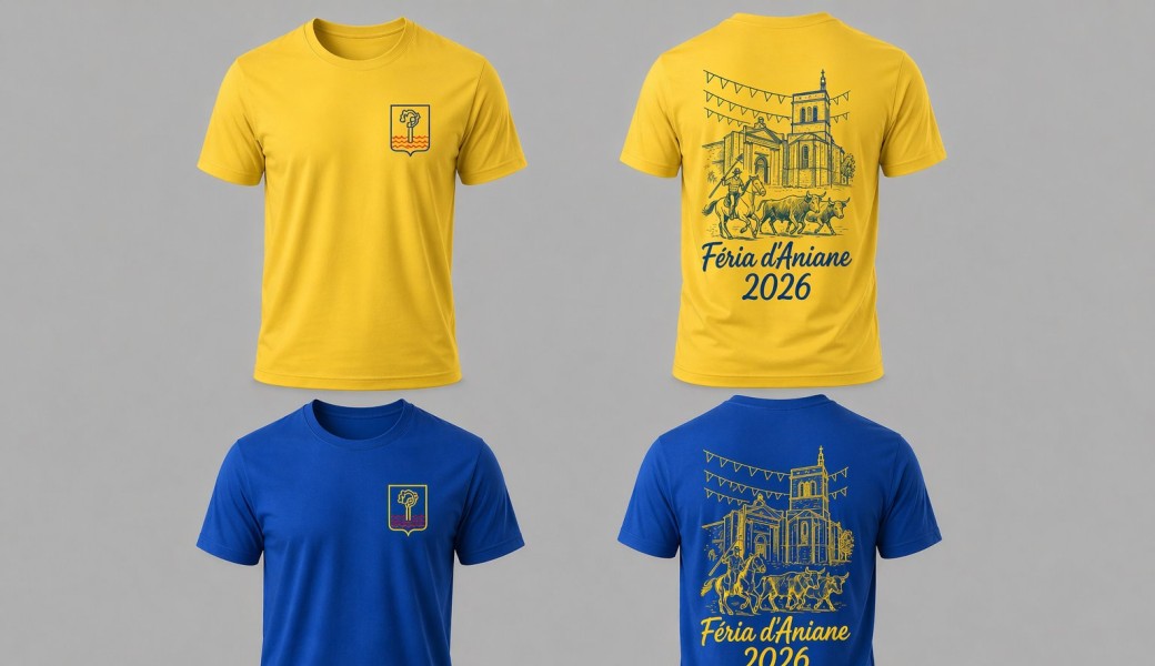 Maillot officiel Féria Aniane 2026