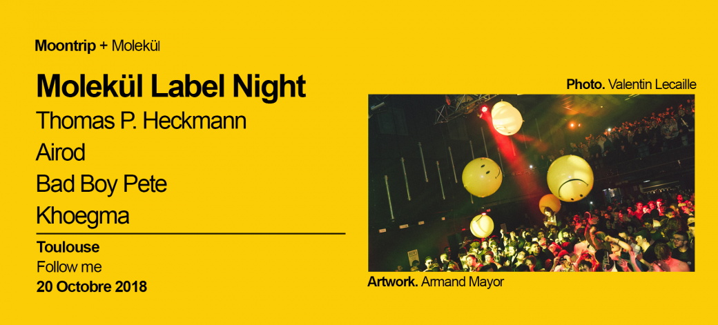 ACID. Rave - Molekül Night w/ Thomas P. Heckmann, Airod & more