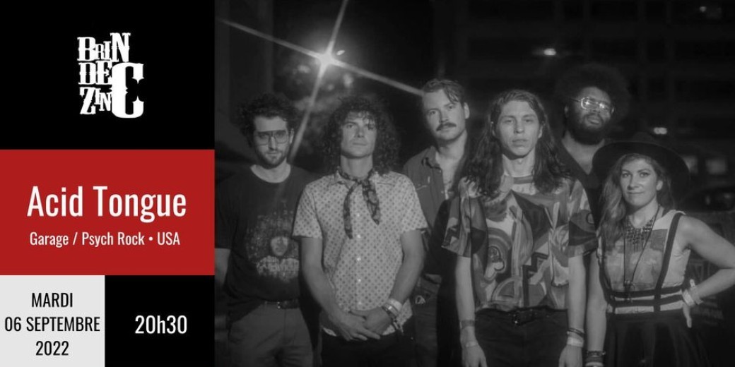 Acid Tongue (Garage - Rock Psyché • USA)
