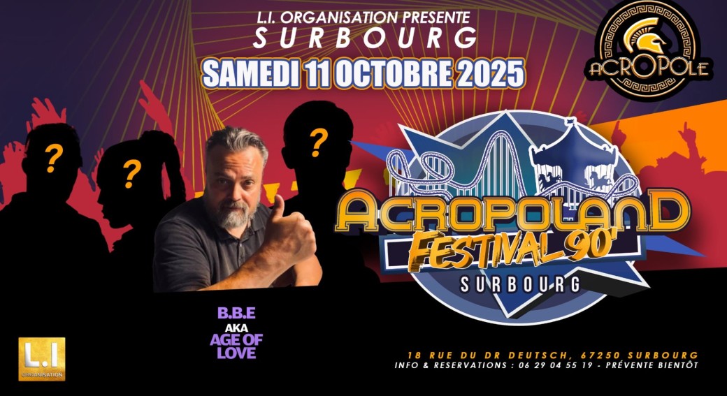 ACROPOLAND FESTIVAL 90 -- 2ème Edition --