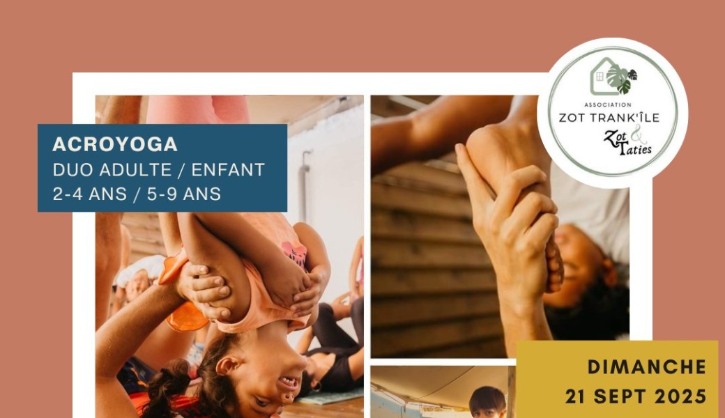 Acroyoga en famille - Saint-Leu - Dimanche 21 sept 2025