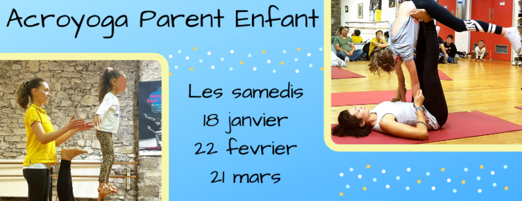 Acroyoga parent enfant Hiver 2020