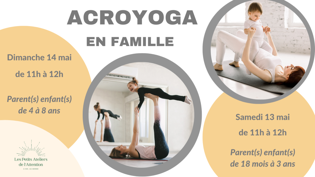 Acroyoga parent enfant