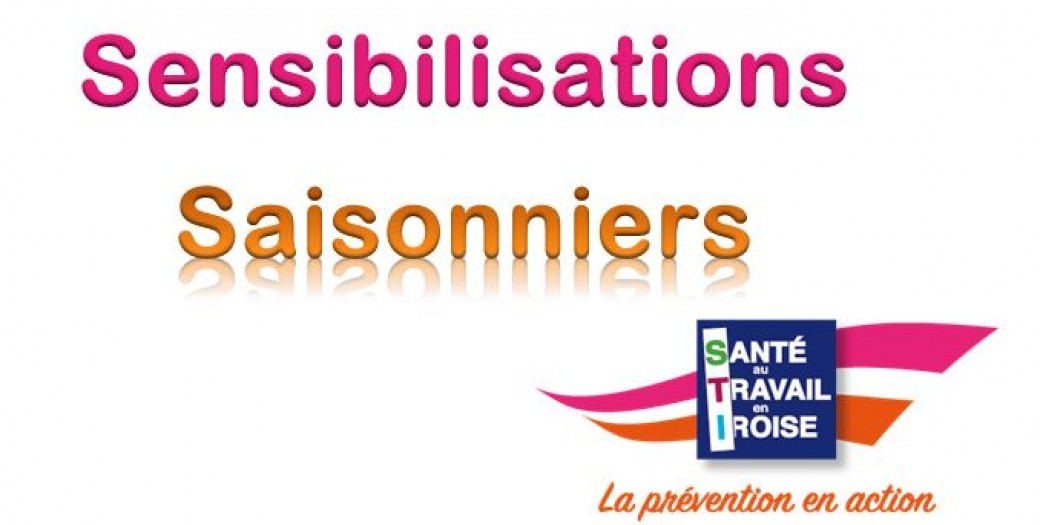 Actions de prévention de formation des saisonniers 2025 - Châteaulin / Crozon