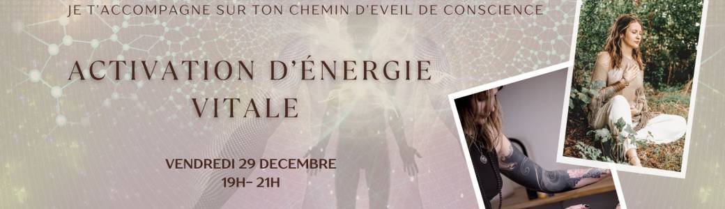 ACTIVATION D'ENERGIE VITALE -Innerdance 29 DEC