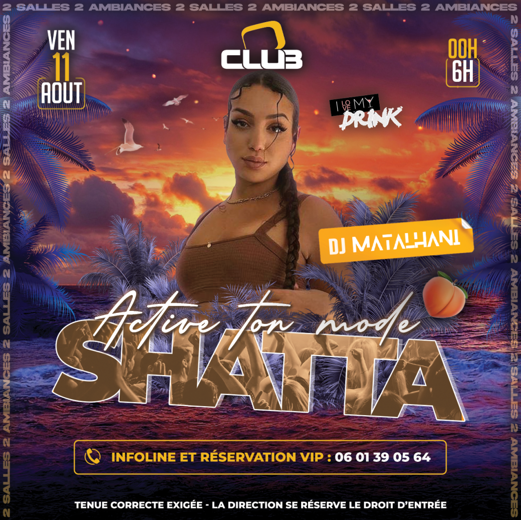 Active ton mode shatta - Free pass 00h-01h