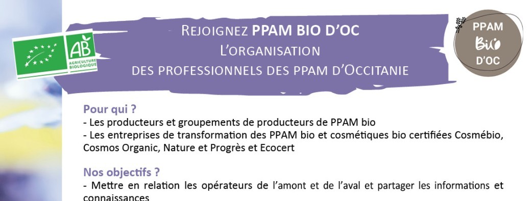 Adhésion amont - PPAM BIO D'OC 2026