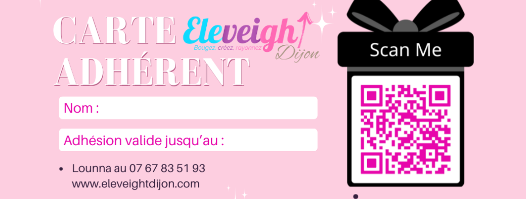 Adhésion Annuelle Eleveight