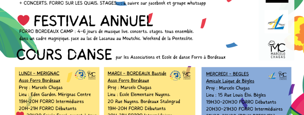 Adhésion Forro Bordeaux 2025/26