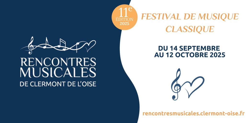 Adhésion ( et/ou don) Rencontres Musicales de Clermont 2025