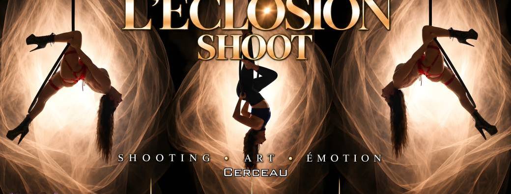AERIAL SHOOT " L'ECLOSION " By Patrice Farrugia (Flash Pole Dance / Shooting cerceau)