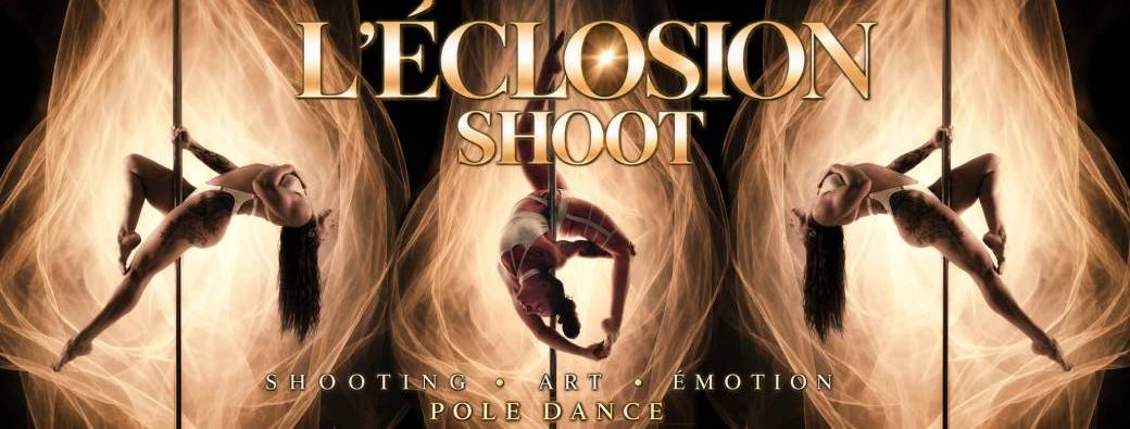 AERIAL SHOOT " L'ECLOSION " By Patrice Farrugia (Flash Pole Dance / Shooting Pole Dance)