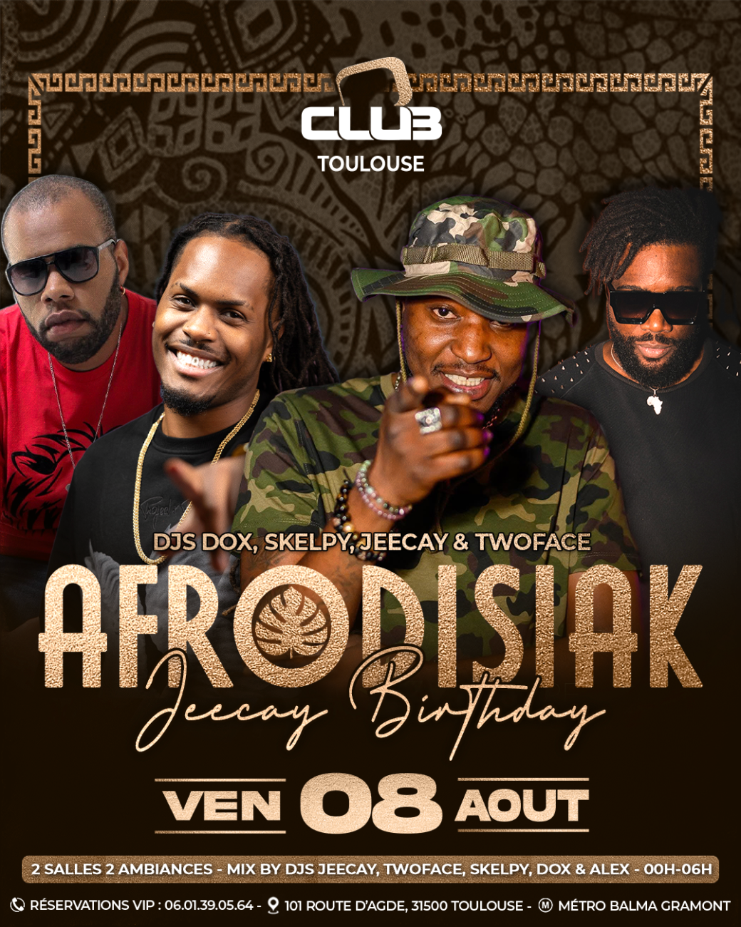 AFRODISIAK - Free Pass 00H-01H 