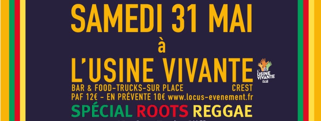 AfroSoull Gang + Dj Bottleuse à l'Usine Vivante Crest (26) le 31 Mai