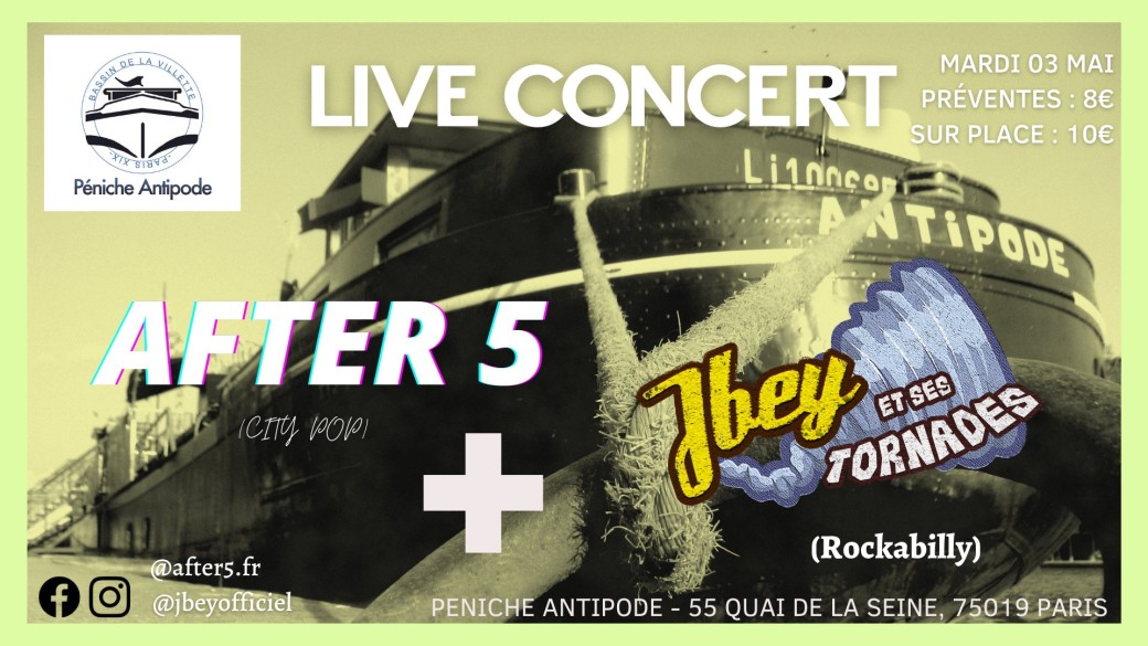 AFTER 5 + Jbey @ Peniche Antipode