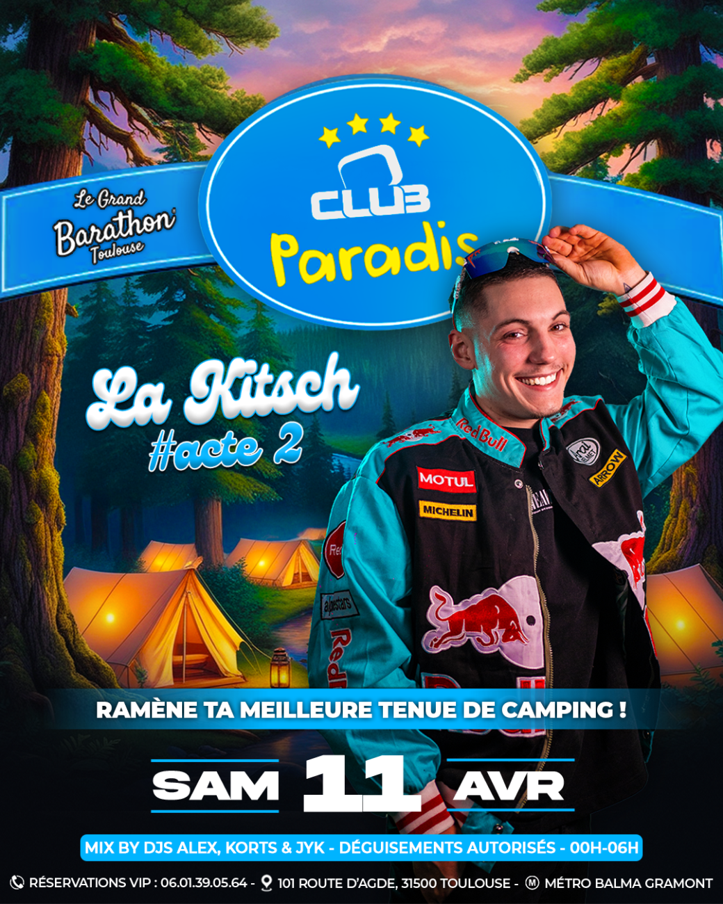 AFTER BARATHON SAMEDI - BILLETTERIE