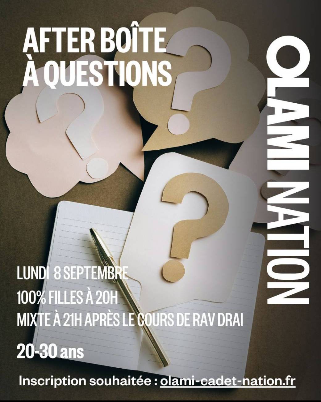 After boîte à question ! 