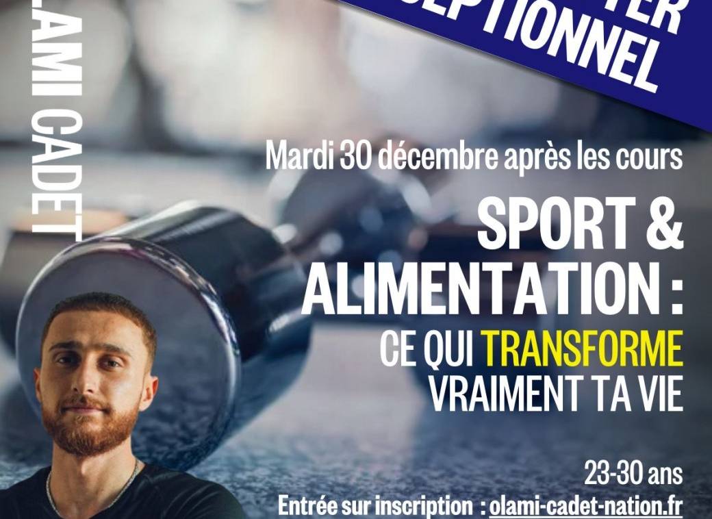 After "Ce que le sport/alimentation change vraiment dans ta vie"