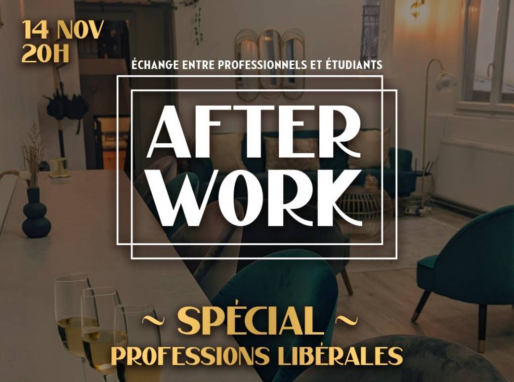 After Work professions libérales 14 nov