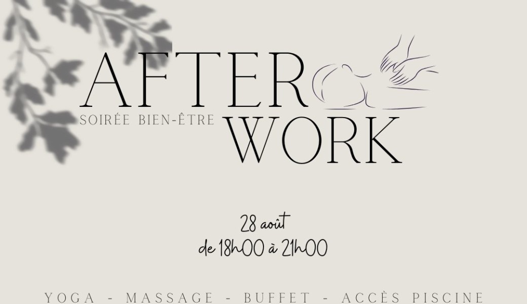 After Work - Soirée bien être